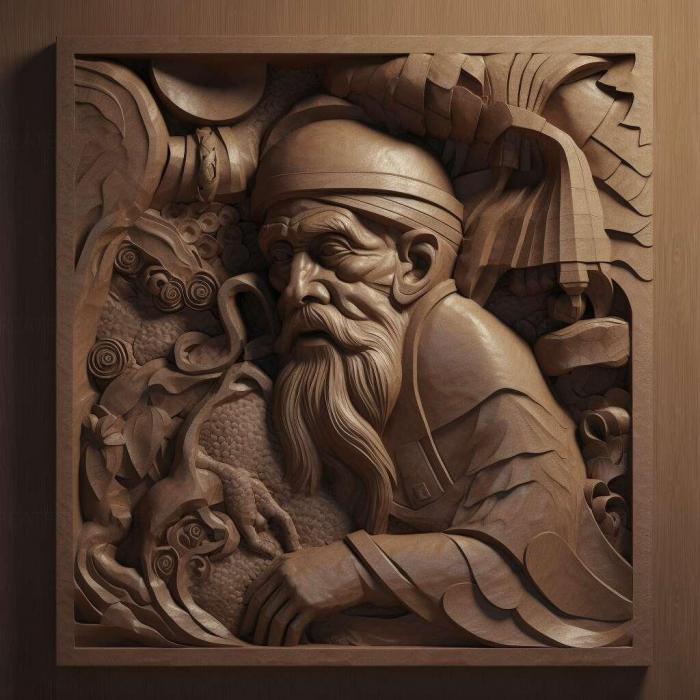 نموذج ثلاثي الأبعاد لآلة CNC 3D Art 